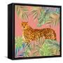 Tropical Cat II-Janet Tava-Framed Stretched Canvas