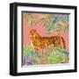 Tropical Cat II-Janet Tava-Framed Art Print