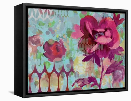 Tropical Celebration-Marietta Cohen Art and Design-Framed Stretched Canvas