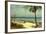 Tropical Coast-Albert Bierstadt-Framed Giclee Print