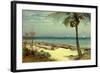 Tropical Coast-Albert Bierstadt-Framed Giclee Print