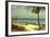 Tropical Coast-Albert Bierstadt-Framed Giclee Print