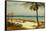 Tropical Coast-Albert Bierstadt-Framed Stretched Canvas