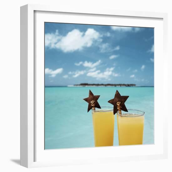 Tropical Cocktails-null-Framed Photographic Print