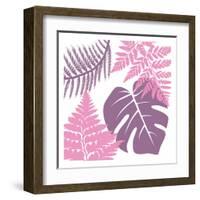 Tropical Color Bloom 2-Sheldon Lewis-Framed Art Print