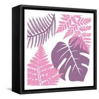 Tropical Color Bloom 2-Sheldon Lewis-Framed Stretched Canvas