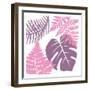 Tropical Color Bloom 2-Sheldon Lewis-Framed Art Print