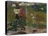 Tropical Conversation, Conversation Tropiques, 1887-Paul Gauguin-Stretched Canvas