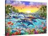 Tropical Cove-Adrian Chesterman-Stretched Canvas