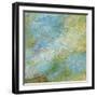 Tropical Currents I-Sheila Finch-Framed Art Print