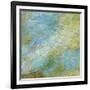 Tropical Currents I-Sheila Finch-Framed Art Print