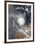 Tropical Cyclone Billy Off Australia-Stocktrek Images-Framed Photographic Print