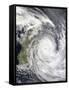 Tropical Cyclone Gael Off Madagascar-Stocktrek Images-Framed Stretched Canvas