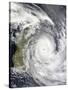 Tropical Cyclone Gael Off Madagascar-Stocktrek Images-Stretched Canvas