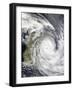 Tropical Cyclone Gael Off Madagascar-Stocktrek Images-Framed Photographic Print