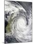 Tropical Cyclone Gael Off Madagascar-Stocktrek Images-Mounted Photographic Print