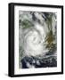 Tropical Cyclone Guito in the Mozambique Channel-null-Framed Photographic Print
