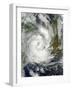 Tropical Cyclone Guito in the Mozambique Channel-null-Framed Photographic Print