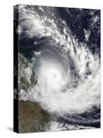 Tropical Cyclone Hamish over Australia-Stocktrek Images-Stretched Canvas