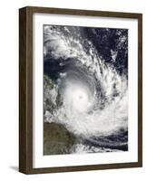 Tropical Cyclone Hamish over Australia-Stocktrek Images-Framed Photographic Print