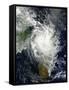 Tropical Cyclone Hellen Spins Offshore Madagascar-null-Framed Stretched Canvas