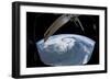 Tropical Cyclone Located over Northern Saskatchewan, Canada-null-Framed Photographic Print