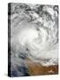 Tropical Cyclone Rusty Approaching the Northwestern Coast of Australia-null-Stretched Canvas