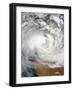 Tropical Cyclone Rusty Approaching the Northwestern Coast of Australia-null-Framed Photographic Print