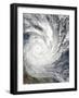 Tropical Cyclone Yasi over Australia-Stocktrek Images-Framed Photographic Print