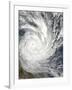 Tropical Cyclone Yasi over Australia-Stocktrek Images-Framed Photographic Print