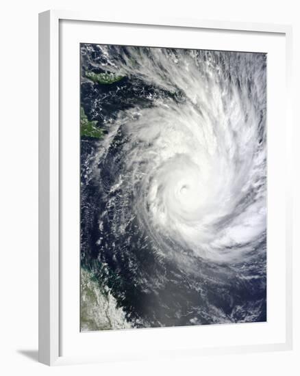 Tropical Cyclone Yasi-Stocktrek Images-Framed Photographic Print