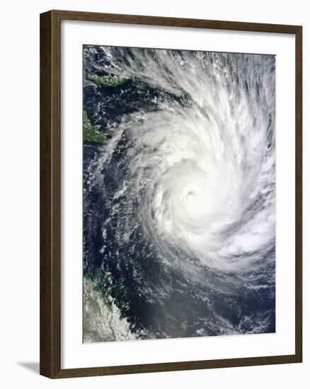 Tropical Cyclone Yasi-Stocktrek Images-Framed Photographic Print