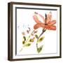 Tropical Display III-Jennifer Goldberger-Framed Art Print