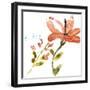 Tropical Display III-Jennifer Goldberger-Framed Art Print