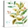 Tropical Display V-Jennifer Goldberger-Stretched Canvas