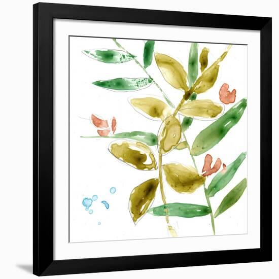 Tropical Display V-Jennifer Goldberger-Framed Art Print