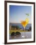 Tropical Drink at Hotel Cardoso, Maputo, Mozambique-Ian Trower-Framed Photographic Print