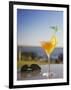 Tropical Drink at Hotel Cardoso, Maputo, Mozambique-Ian Trower-Framed Photographic Print