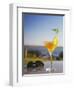 Tropical Drink at Hotel Cardoso, Maputo, Mozambique-Ian Trower-Framed Photographic Print