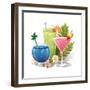 Tropical Drink IV-Julie Goonan-Framed Giclee Print