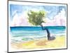 Tropical Eagle Beach in Aruba Dutch Caribbean-M. Bleichner-Mounted Art Print