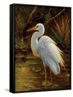 Tropical Egret II-Kilian-Framed Stretched Canvas