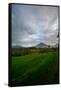 Tropical Farmland Near Ijen Crater in East Java-Alex Saberi-Framed Stretched Canvas