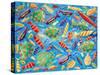 Tropical Fish, 2006-Julie Nicholls-Stretched Canvas