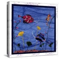 Tropical Fish 2-David Sheskin-Stretched Canvas