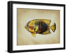 Tropical Fish II-Sydney Edmunds-Framed Giclee Print