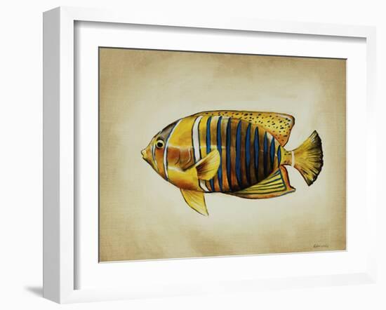 Tropical Fish II-Sydney Edmunds-Framed Giclee Print