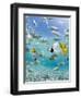 Tropical Fish in Bora-Bora Lagoon-Michele Westmorland-Framed Photographic Print