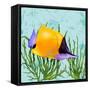 Tropical Fish in Seaweed II-Jade Reynolds-Framed Stretched Canvas