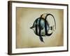 Tropical Fish IV-Sydney Edmunds-Framed Giclee Print